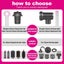 Hair Dryer to Curling Iron Styler Adapter Carousel 5