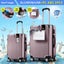 2PCS Luggage Suitcase Trolley Set Carousel 3