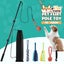 Dog Pet Cat Interactive Flirt Pole Play Toy Training Stick Carousel 4