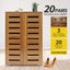 Shoe Cabinet Shoes Storage Rack Organiser Wooden Shelf Drawer Carousel 3