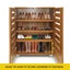 Shoe Cabinet Shoes Storage Rack Organiser Wooden Shelf Drawer Carousel 6