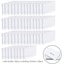 Basket Labels Clip On,50PCS Clear Plastic Bin Clip Labels for Baskets,Wire Shelf Carousel 11