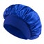 Shower Cap Satin Wide-Brimmed Bath Cap Reusable Carousel 3