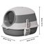 Cat Litter Box with Lid and UV, Portable Kitty Litter Box with Scoop Carousel 5