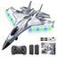 RC Plane 2.4GHz 4 Channel Remote Control Airplane Fighter Toys,Easy to Fly Chrit Carousel 8