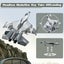 RC Plane 2.4GHz 4 Channel Remote Control Airplane Fighter Toys,Easy to Fly Chrit Carousel 13