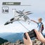 RC Plane 2.4GHz 4 Channel Remote Control Airplane Fighter Toys,Easy to Fly Chrit Carousel 14
