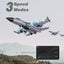 RC Plane 2.4GHz 4 Channel Remote Control Airplane Fighter Toys,Easy to Fly Chrit Carousel 16
