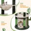 Cat Tree,Cat Scratching Post,Cat Scratcher Carousel 6