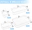 25PCS Plastic Drawer Organizers Storage Bins Set Carousel 2