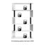 Bookshelf Display 5 Tier Shelf S Shape CD DVD Photo Storage Media Rack Plant Carousel 9