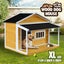 Pet Dog House,Pet Dog Kennel Wooden Carousel 16