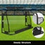 Soccer Goal Football Net Metal Frame Backyard Training Practice Outdoor Sports Carousel 6