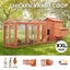 Wooden Chicken Coop,Rabbit Cage,Hen House Hutch Poultry 284cm Petscene Carousel 3