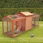 Wooden Chicken Coop,Rabbit Cage,Hen House Hutch Poultry 284cm Petscene Carousel 12