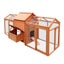 Wooden Chicken Coop,Rabbit Cage,Hen House Hutch Poultry 284cm Petscene Carousel 14