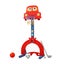 Kids Basketball Hoop Stand Golf Game Carousel 12
