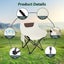 Folding Camping Chair Lightweight Portable Outdoor Furniture Beach Hiking Seat Carousel 5