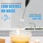 Milk Frother Handheld Rechargeable Foam Maker for Lattes,Electric 3 Whisks Drink Carousel 5