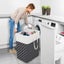 Collapsible Laundry Basket Hamper with Carry Handles Clothes Hampers 100L Carousel 7