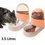 Automatic Dog Cat Feeder Food and Water Dispenser Set with Pet Food Bowl Self Fe Carousel 3
