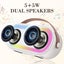 Kids Karaoke Machine for Home Parties Birthday Gifts for Girls (White) Carousel 6