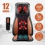 Relaxing Heated Massager Back Seat Cushion Carousel 3
