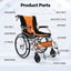 20 Inch Wheelchair Carousel 9
