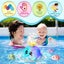 Bath Toy with 4 Water Spray(Random Color)Modes Light Up Octopus Bathtub Toys Aut Carousel 7