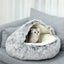 Cat Bed Winter Warm Shell Semi Enclosed Cat Litter Pet Cat Bed Puppy Cat Soft Se Carousel 4
