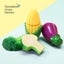 Pretend Play Set Kitchen Kids Cutting Fruits Vegetables Pizza Toys Set Carousel 10