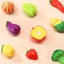 Pretend Play Set Kitchen Kids Cutting Fruits Vegetables Pizza Toys Set Carousel 11