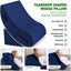 4 Pcs Bed Wedge Pillow Neck Back Support Cushion Carousel 7