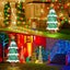 Christmas Tree LED Light Xmas Outdoor Light Carousel 5
