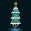 Christmas Tree LED Light Xmas Outdoor Light Carousel 16