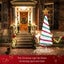 180cm Ribbon Christmas Tree Christmas Light Carousel 4
