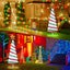 180cm Ribbon Christmas Tree Christmas Light Carousel 5