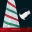 180cm Ribbon Christmas Tree Christmas Light Carousel 8