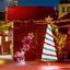 180cm Ribbon Christmas Tree Christmas Light Carousel 13