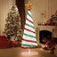 180cm Ribbon Christmas Tree Christmas Light Carousel 14