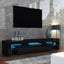 TV Stand Cabinet 2 Drawers w/Free RGB LED 189CM Carousel 4