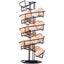 Metal Egg Storage Rack Skelter Dispenser Display Stand Carousel 3
