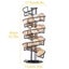 Metal Egg Storage Rack Skelter Dispenser Display Stand Carousel 4