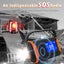 Emergency Hand Crank Weather Radio Solar Powered Power Bank Charger Flashlight Carousel 8