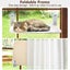 Cordless Cat Window Perch,Cat Hammock Carousel 11