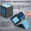 MTG Deck Box with Commander Window Display,Trading Card Storage Box Holds Carousel 10