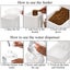 3.5L Automatic Dog Cat Feeder Food and Water Dispenser Set with Pet Food Bowl Carousel 7