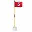 Golf Flagstick Mini,Putting Green Flag - New Carousel 7