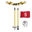 Golf Flagstick Mini,Putting Green Flag - New Carousel 12