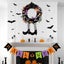 Halloween Witch Wreath, Witch Paws Front Door Hanging Witch Carousel 6